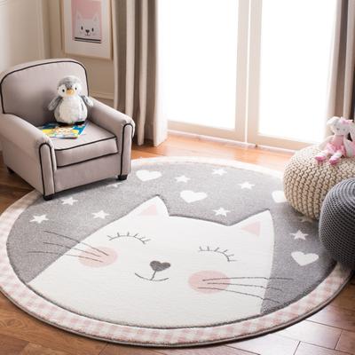 SAFAVIEH Carousel Kids Yuha Cat Rug