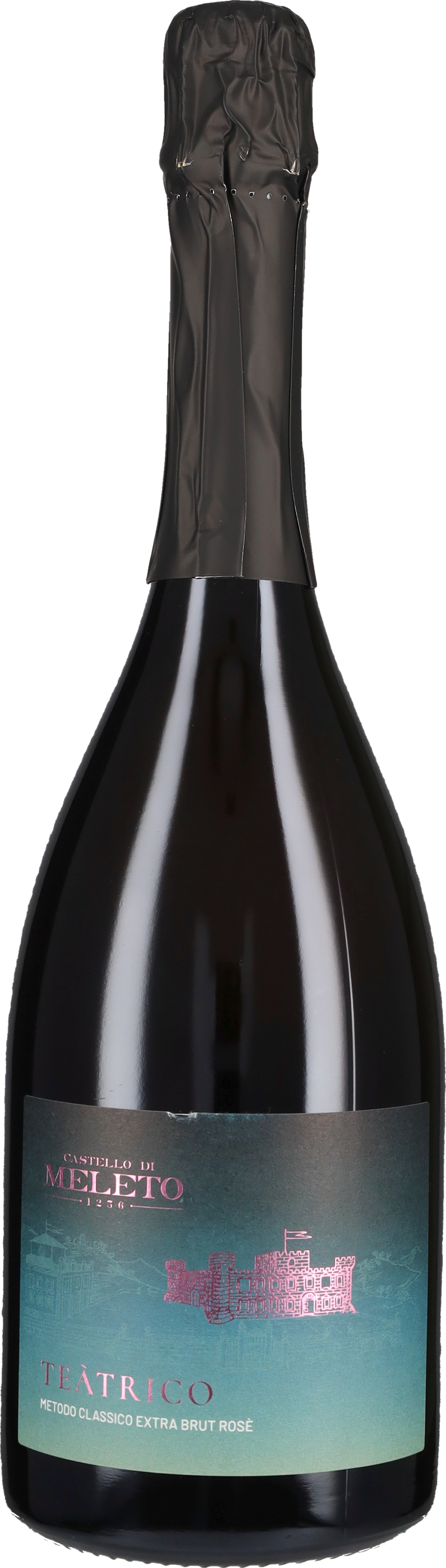 Castello di Meleto Spumante Metodo Classico ExtraBrut Rosè 'Teatrico' Castello Meleto 2021