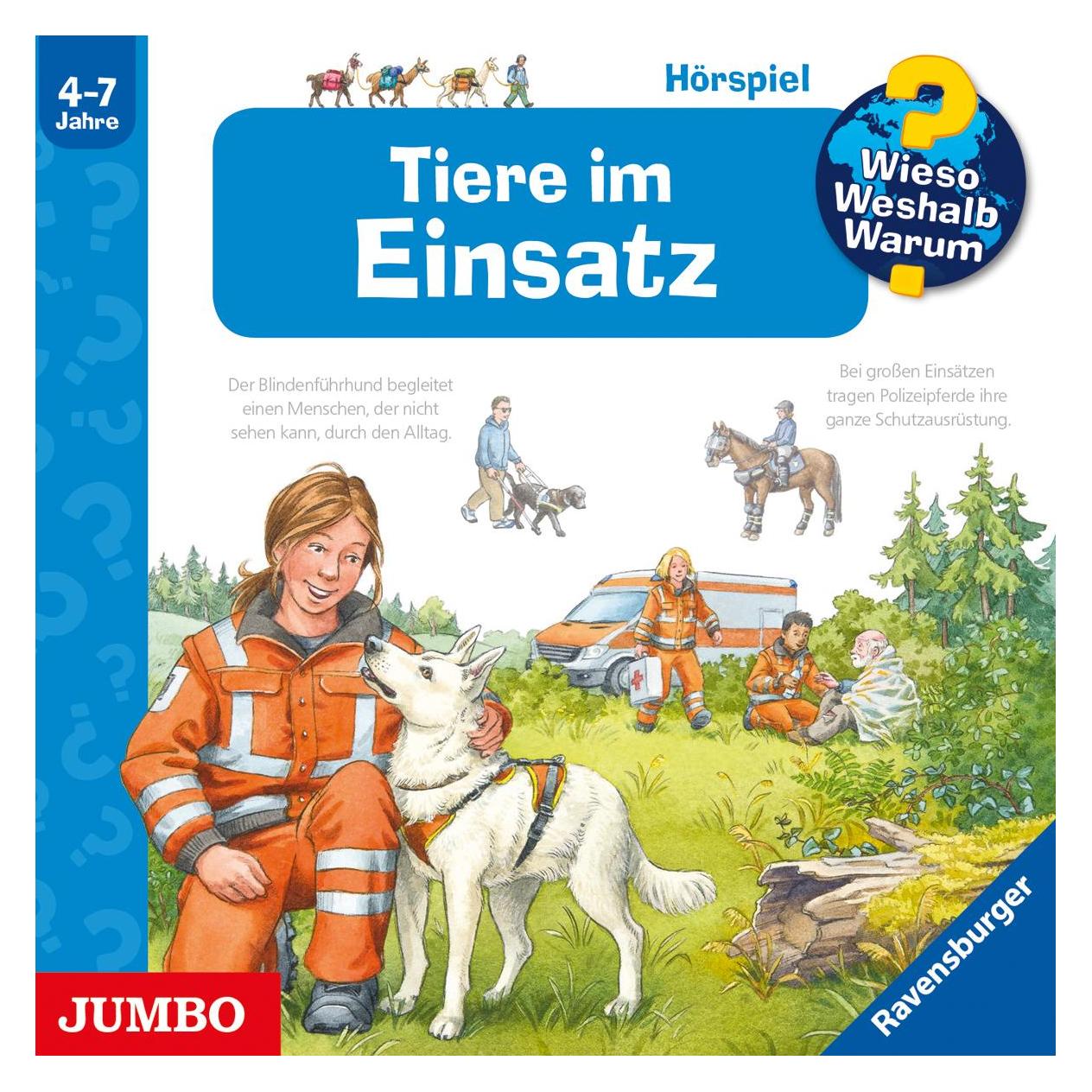 Jumbo WiesoWeshalbWarum - Tiere im Einsatz (8337-4350-4)