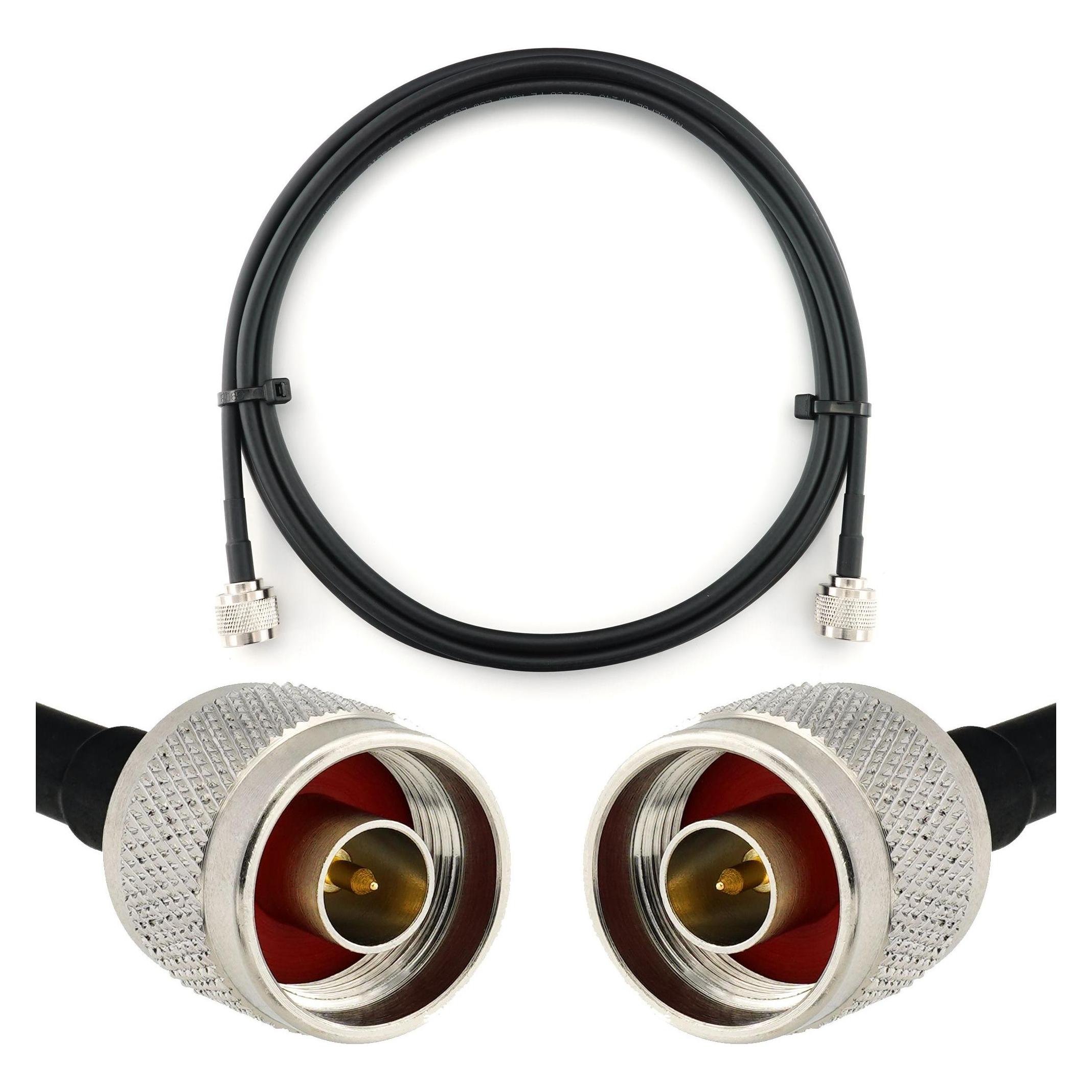 Rangeful N Male to N Male 3m Coaxial Cable??? HF240 (LMR240 equivalent) HF240-NM-NM-3 (Antennenkabel) (HF240-NM-NM-3)