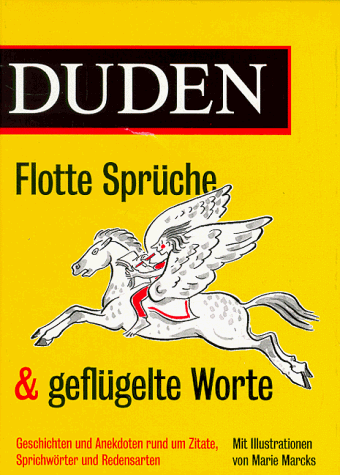 Duden - Duden Flotte Sprüche & geflügelte Worte - Preis vom 18.10.2026 15:28:09 h