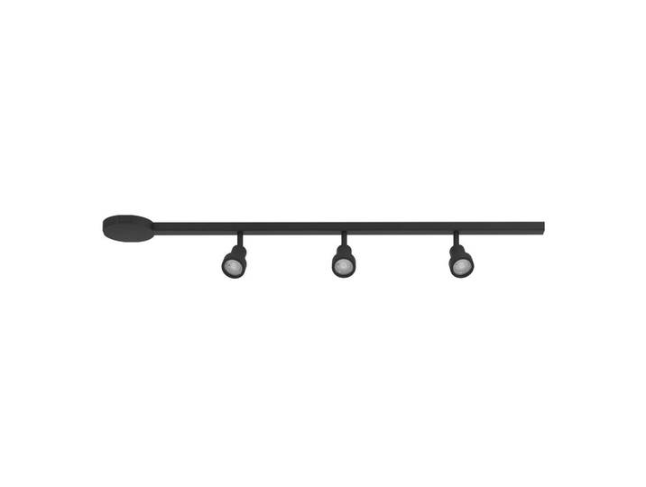 Schienensystem, Schwarz, Metall, Kunststoff, länglich, 5.5x14x102 cm, Lampen & Leuchten, Innenbeleuchtung, Schienensysteme