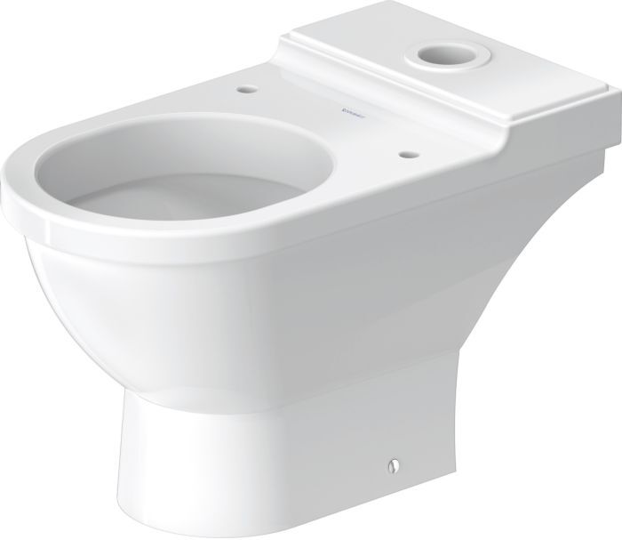 Duravit Starck 3 Stand Tiefspül WC 01260900001 weiss, wondergliss, Abgang waagerecht, Kombination
