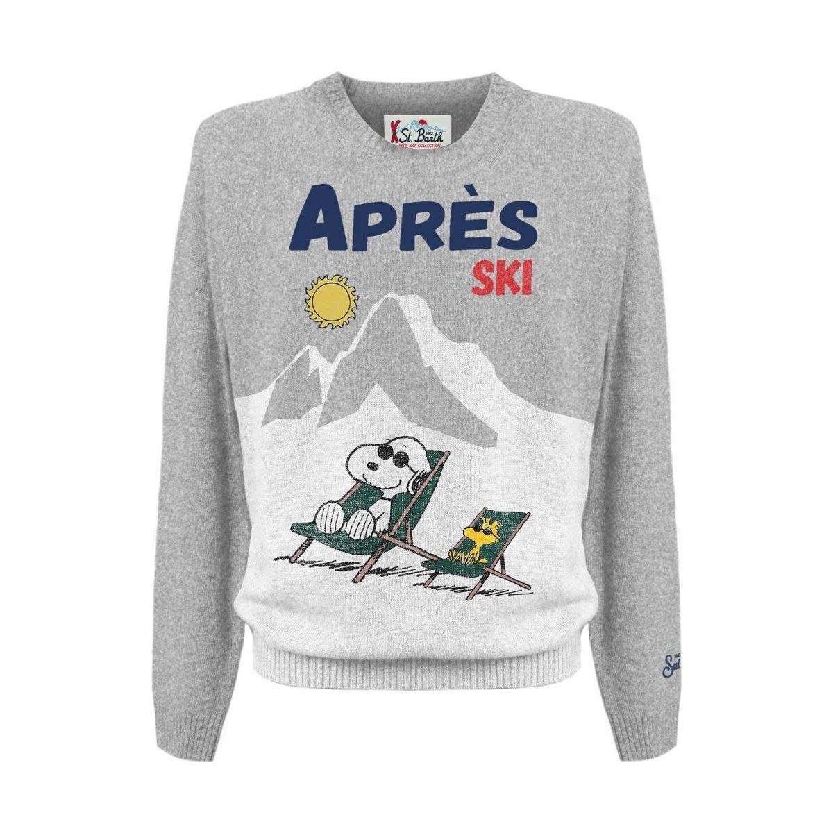 MC2 Saint Barth Heron C Crewneck Sweater snoopy winter relax 15ml (00125M) L HER001100125M-00125M-L