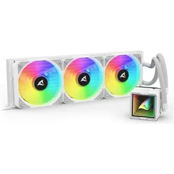 Sharkoon S100 ARGB AIO White, CPU Wasserkühler, Weiss