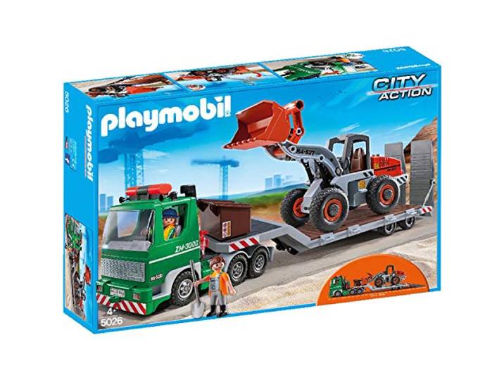 Playmobil 5026 Tieflader mit Radlader
