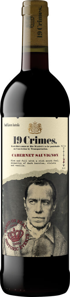 Cabernet Sauvignon Non Vintage  19 Crimes