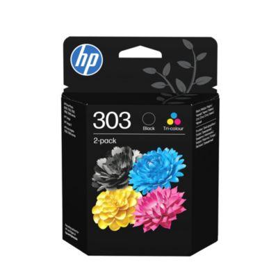 HP Original-Druckerpatronen 303 Multipack, schwarz + color, ca. 200/165 Seiten