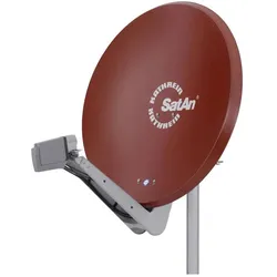 Kathrein CAS 90 (Parabolantenne, 39.60 dB), SAT Spiegel + SAT Antennen, Rot