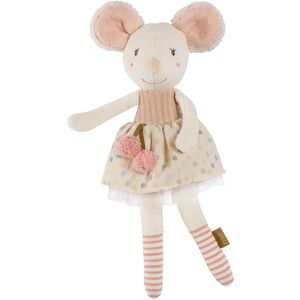 Fehn Kuscheltier feehnLAND 045024, Bean Bag Maus, ab 0 Jahre, 30 cm