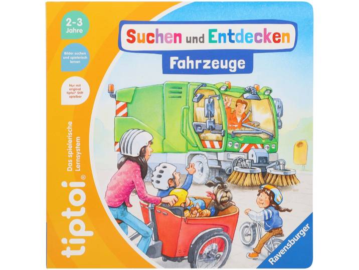 tiptoi® Suchen und Entdecken: Fahrzeuge (Deutsch) 2+ Jahre