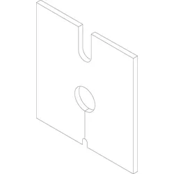 Wärmeschutz Rückwand GE315 - 5614772