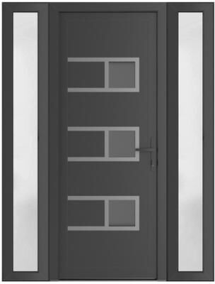 VDOMDOORS Manux 8933 Walnut uPVC Exterior Door