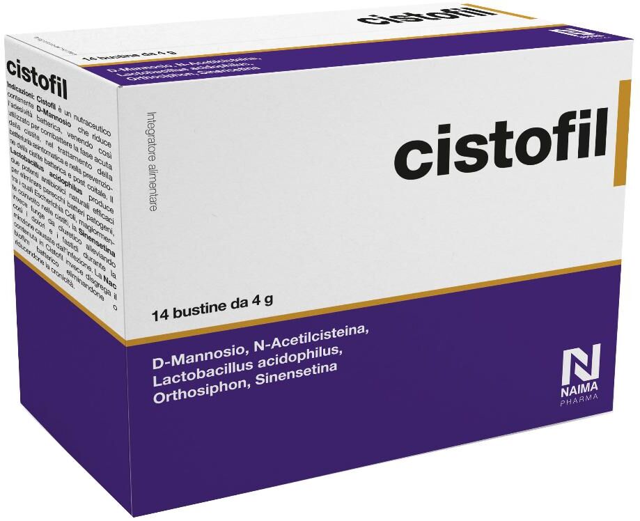 NAIMA PHARMA Srls Cistofil, 14 Bustine