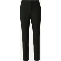 Slim-Fit Hose Schwarz 36