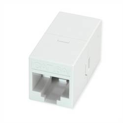 ROLINE RJ-45 Kupplung ungeschirmt, Cat.6A (Class EA), weiß 21.17.3115