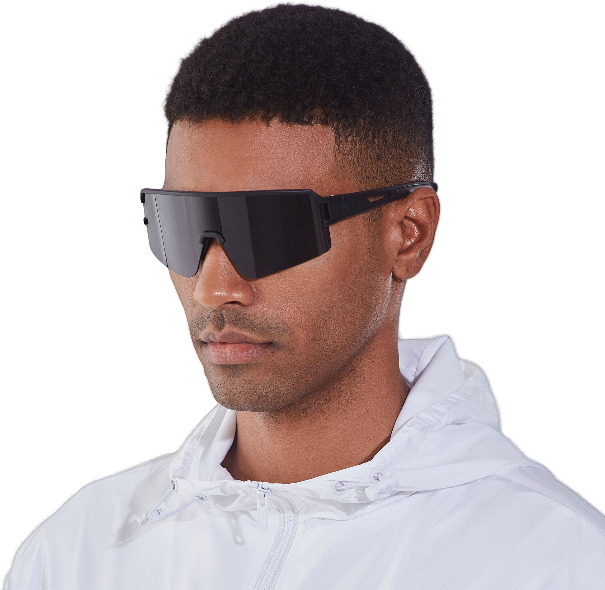 Sportbrille YEAZ "Sport-Sonnenbrille schwarz SUNSPOT", Kinder, schwarz (schwarz, schwarz), Sonnenbrillen Sportbrille