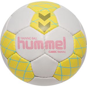 Hummel Handball Training HB, 229164-9429-1, Größe 1, weiß/gelb, 300 Gramm, Trainingsball