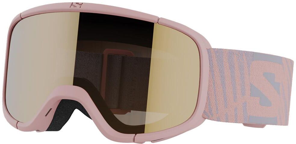 Salomon  - Lumi Access Tropical Peach Flash Gold - Masque de Ski