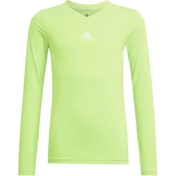 adidas Team Base langarm Funktionsshirt Kinder GN7513 - team solar green 176
