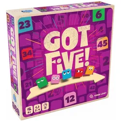Blue Orange Got Five (Deutsch, Englisch, Französisch, Italienisch, Niederländisch, Polnisch, Russisch, Spanisch, 2 - 4 Spieler)