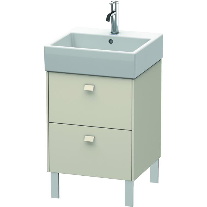 Duravit Brioso Waschtischunterbau BR443209191 484x459mm, Taupe, 2 Auszüge