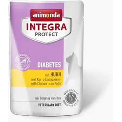 Animonda Integra Sparpaket 48 x 85g Protect Diabetes Huhn
