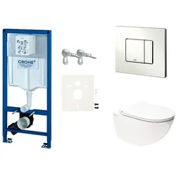 GROHE Wand-WC Set für Vorwandmontage + SAT Infinitio WC SIKOGRSINF2S