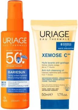 Uriage Bariesun Bruma SPF50+ (200 ml) + Aceite limpiador Xemose (50 ml)