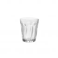 Duralex Provence Tumbler, Trinkglas, 130ml, Glas gehärtet, transparent, 6 Stück