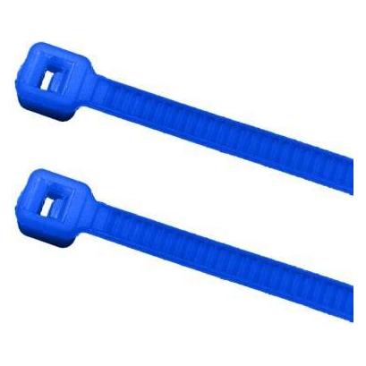 Tecline Kabelbinder, blau, 100 x 2,5 mm VPE: 100 Stück (100 mm, 100 Stk.) (NKB-BL-2.5x100)