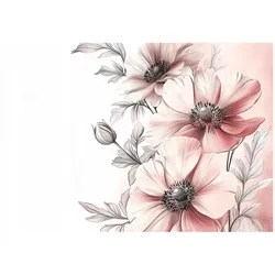 FOTOTAPETE Blumen Natur Vlies Tapete Wohnzimmer 300x210