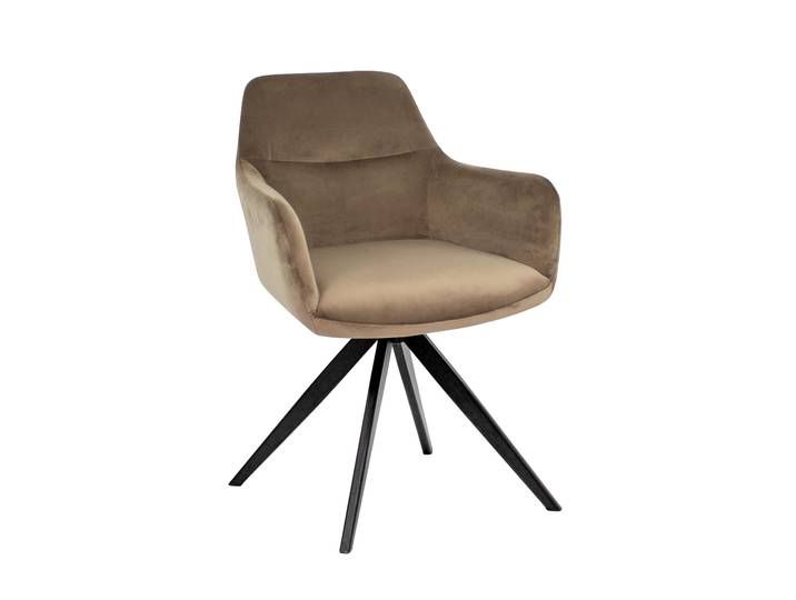 Kick draaistoel Tom - Taupe