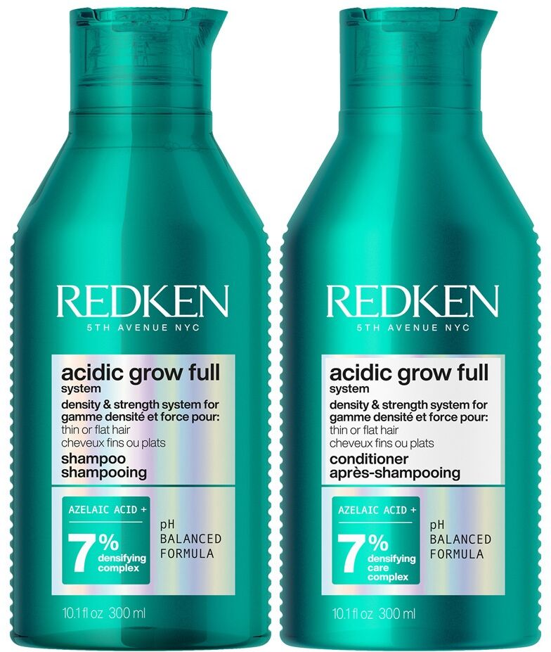 Redken Acidic Grow Full System Densifying Shampoo 300ml & Conditioner