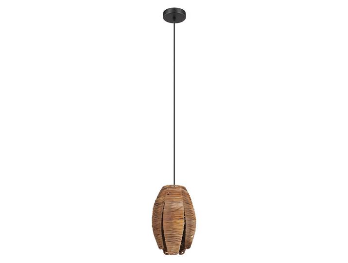 EGLO Pendelleuchte Mongu 1, 1 flammige Hängelampe Vintage, Afrikanisch