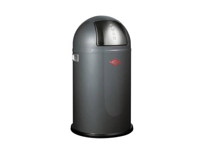 Wesco Abfallsammler Pushboy Junior 22 Liter graphit, 63 x 35 cm