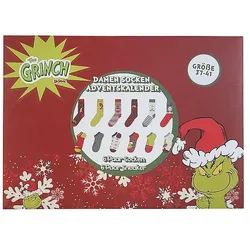 Sockswear Adventkalender Grinch (37 - 41, 24 Türchen)