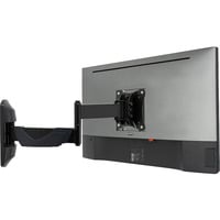 Verstellbare Display-Wandhalterung, Monitorhalterung schwarz, für Monitore bis 66 cm (26")