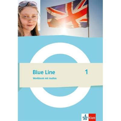 Blue Line 1. Workbook mit Audios Klasse 5, Set von , Klett Schulbuchverlag, 978-3-12-548831-1