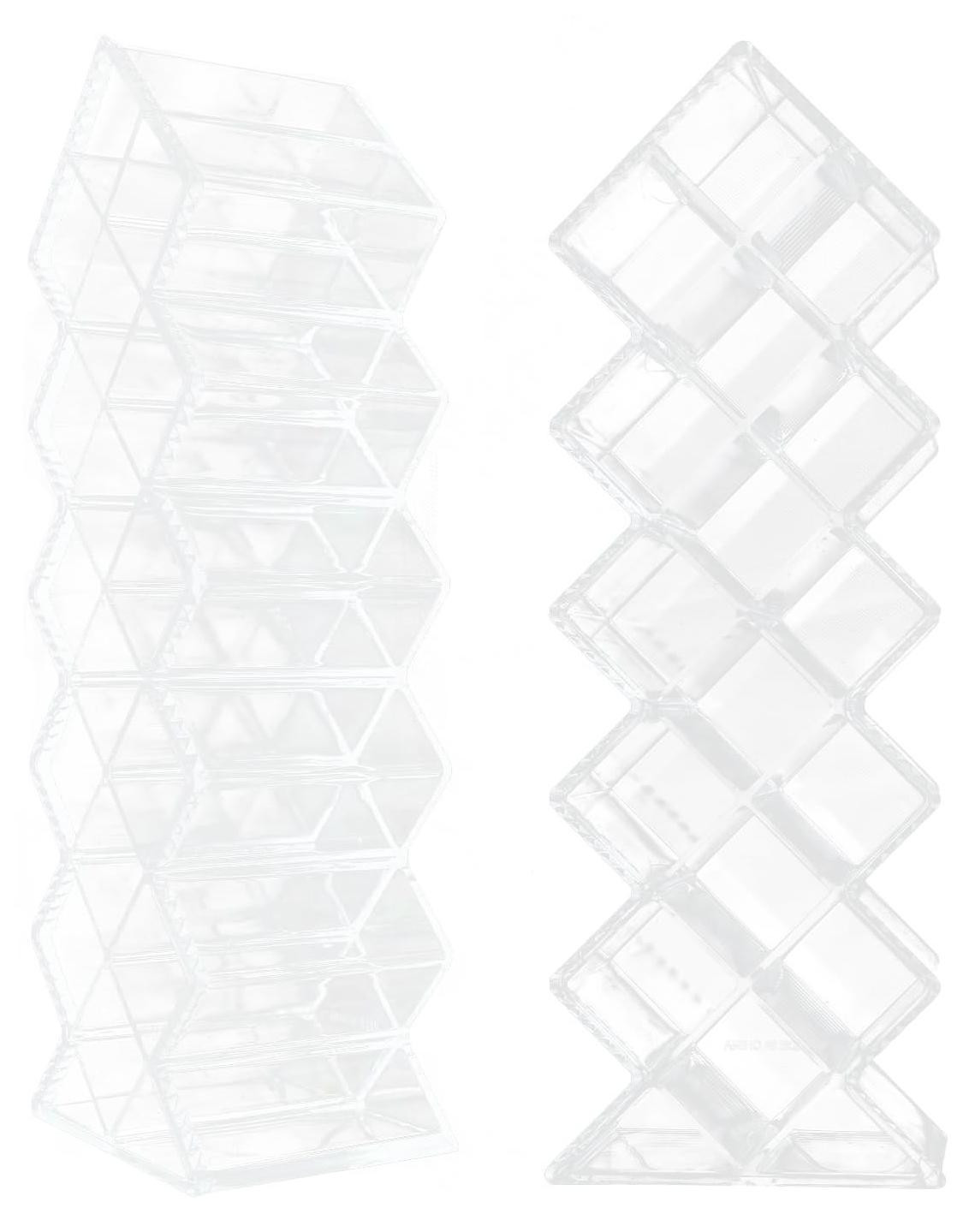 Merkloze Set van 2 Lippenstift Organizers met 16 Slots