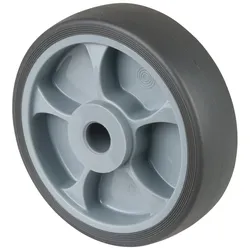 BS Rollen - Bockrolle - Lenkrolle - Feststeller - Ersatzrad - Gummirad B44