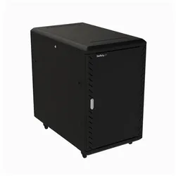 StarTech RK1836BKF (18 HE, 19 Zoll Rack), Serverschrank, Schwarz