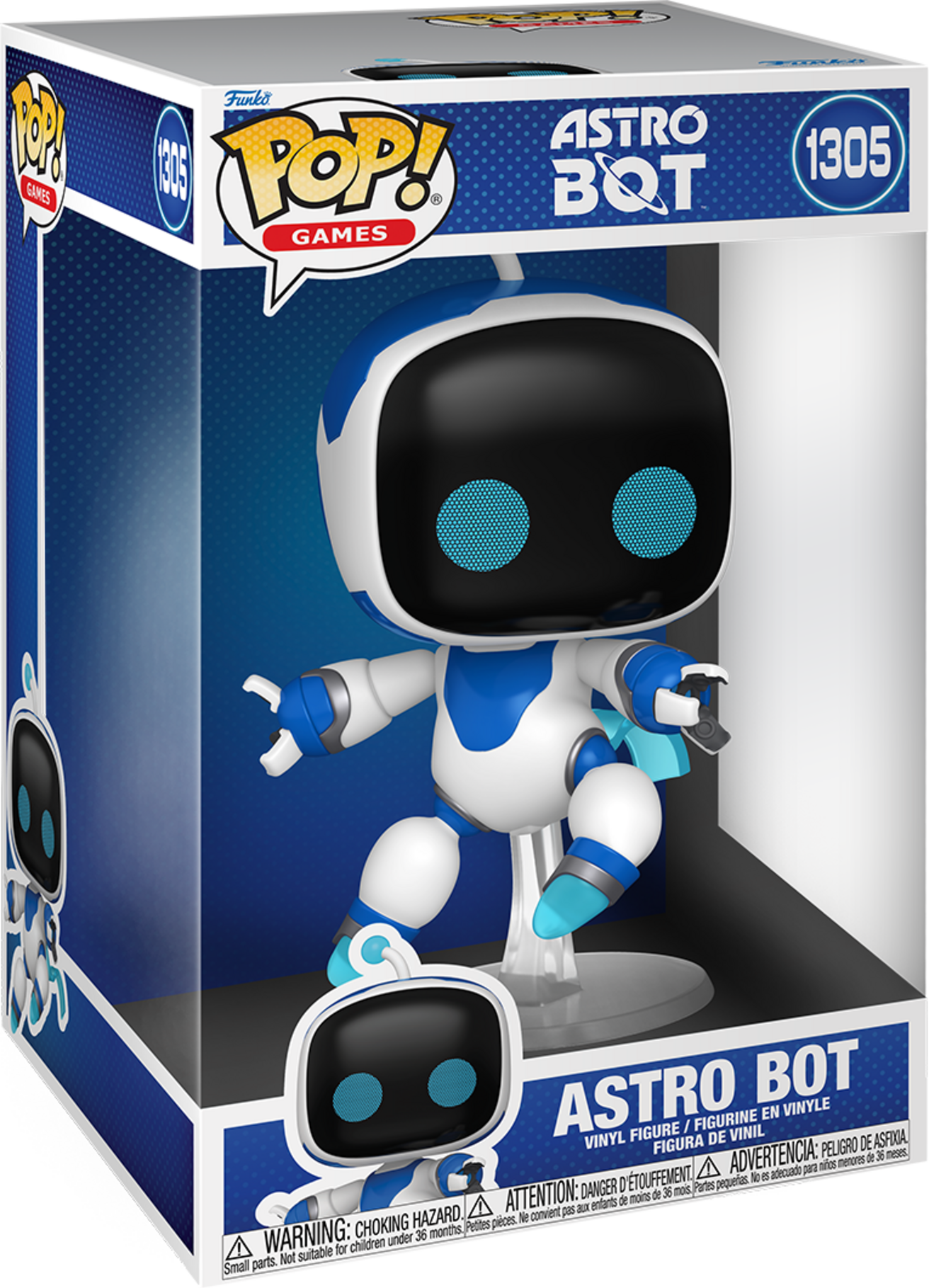 Funko Pop! Jumbo Astro Bot 10-Inch Vinyl Figure #1305 - Officially Licensed Astro Bot Collectible