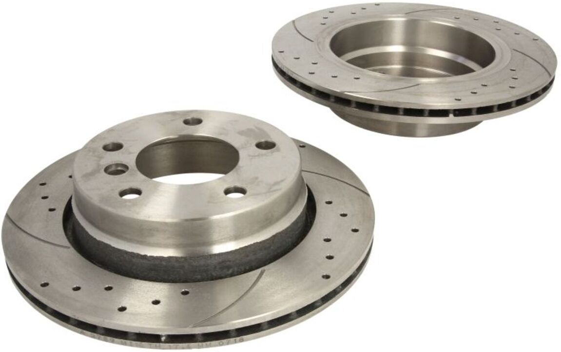 Speedmax Dischi freno 5201-01-0836PTUO, 2 Pezzo, senza patente stradale