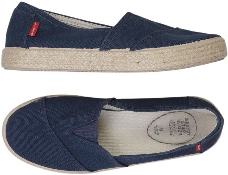 Grand Step Shoes Damen Halbschuh, Marineblau, Gr. EU 37, kein / Etikett - Second Hand