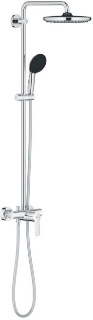 Grohe Vitalio Start System 250 Duschsystem 26679001 mit Einhandmischer für die Wandmontage, chrom
