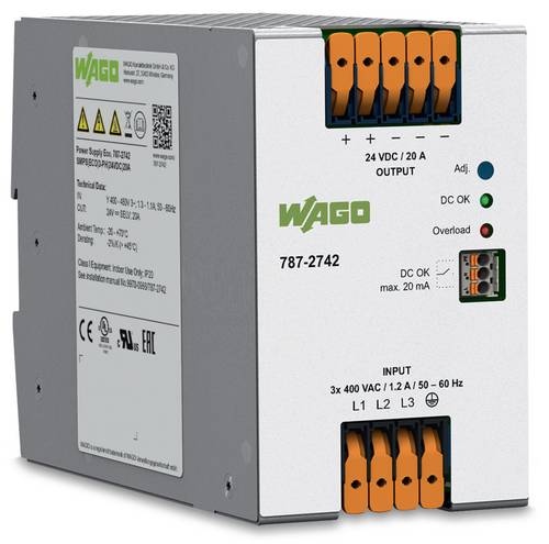 WAGO 787-2742 Stromversorgung Inhalt 1St.