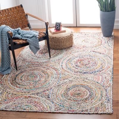 SAFAVIEH Handmade Cape Cod Mariam Coastal Jute Rug
