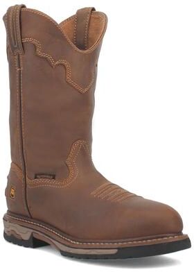 Dan Post Boots Journeyman (Men's) Work in Saddle, Size 10.5 M, Leather