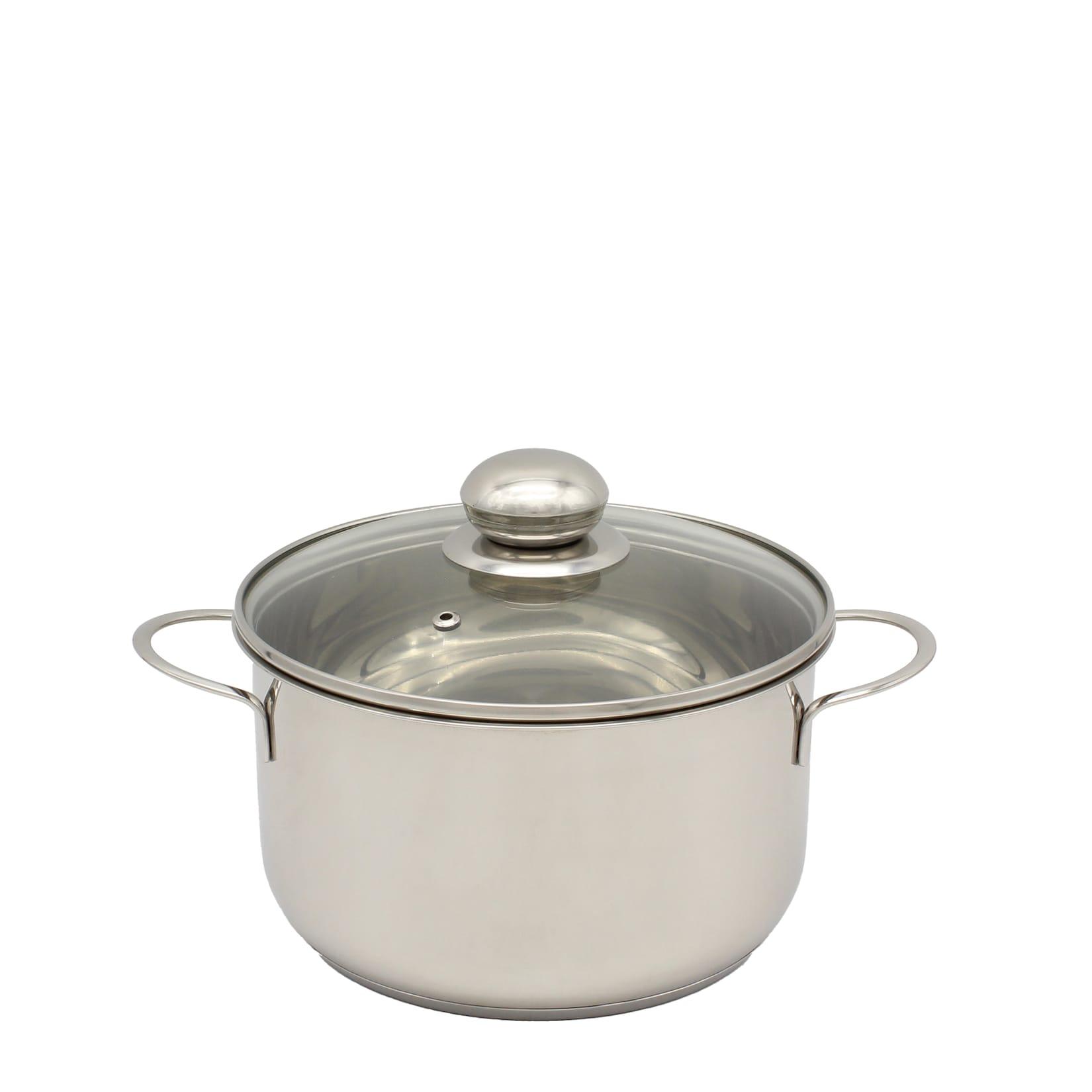 Edelstahl Fleischtopf Saturn Ø16 cm
